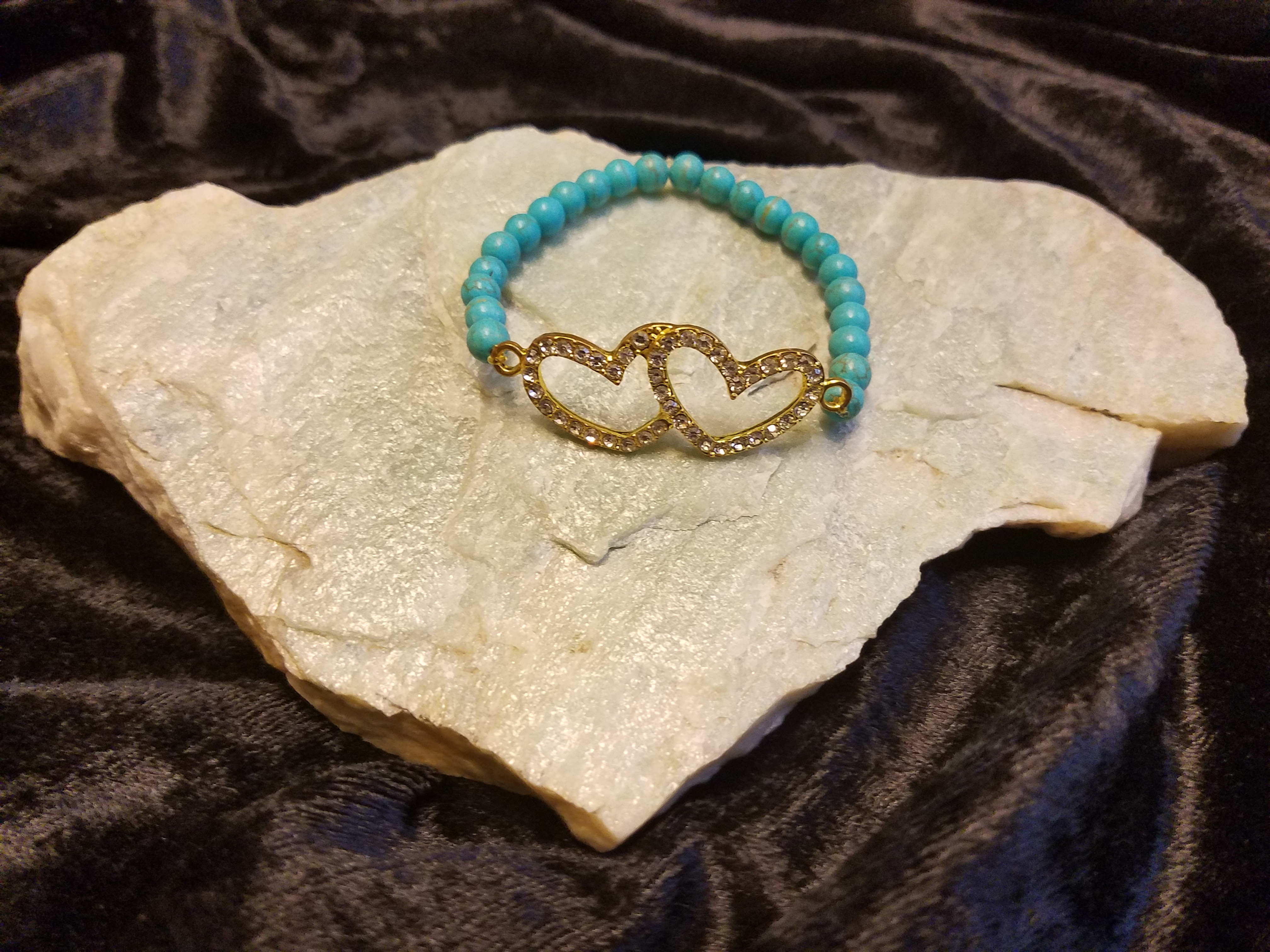 Two Hearts Bracelet