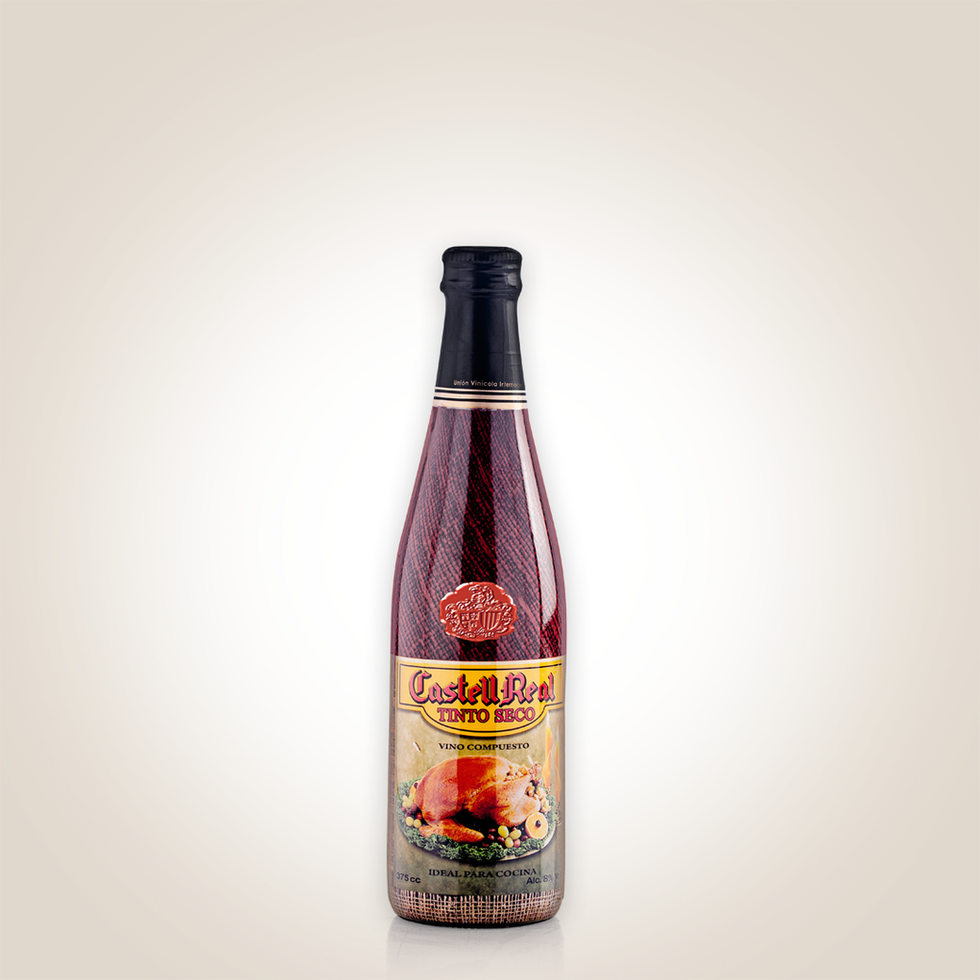 BOTELLA CASTELL REAL COCINA TINTO SECO 375 ml