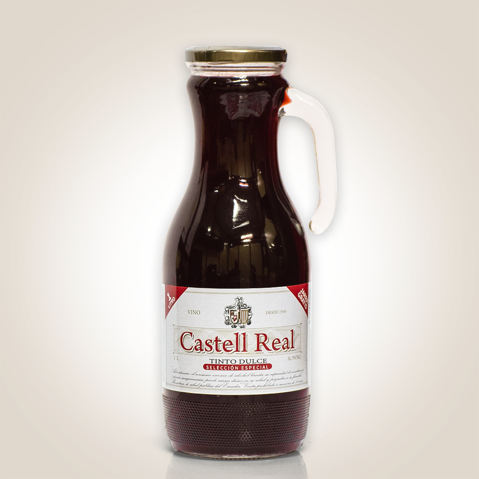 JARRA CASTELL REAL TINTO DULCE 1 LITRO