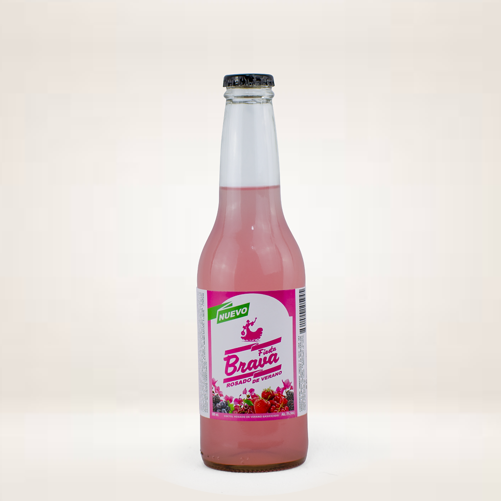 BOTELLA FIESTA BRAVA ROSADO DE VERANO 300 ml