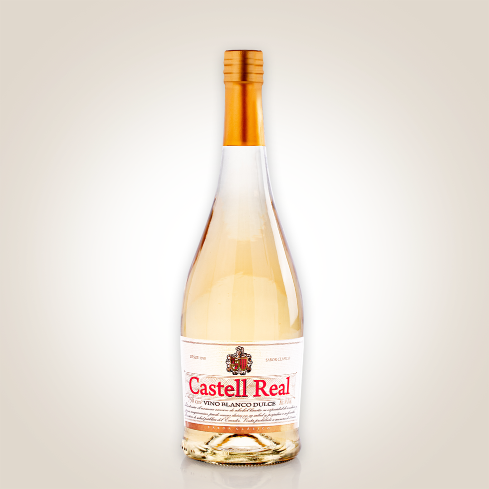 BOTELLA CASTELL REAL BLANCO DULCE 750 ml