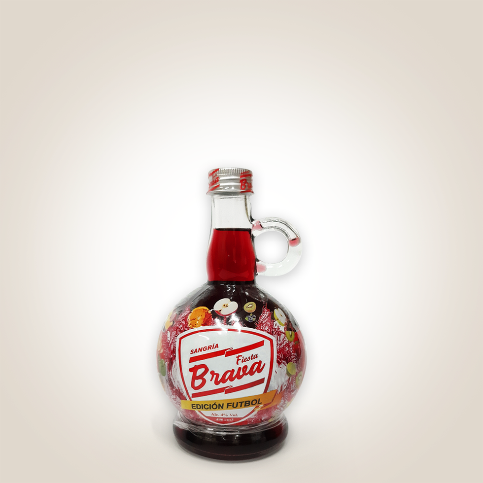 BOTELLA BALÓN SANGRIA FIESTA BRAVA 490 ml