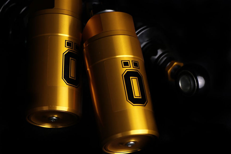 Miniature : HD 779 Amortisseurs réglables Ohlins  13" Touring avec réservoir à distance