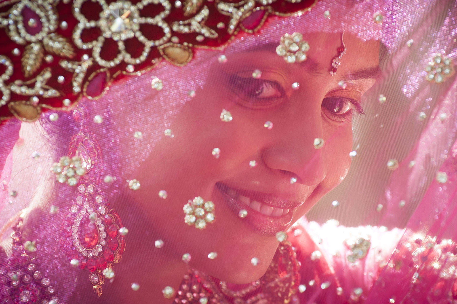 Happy Indian Bride