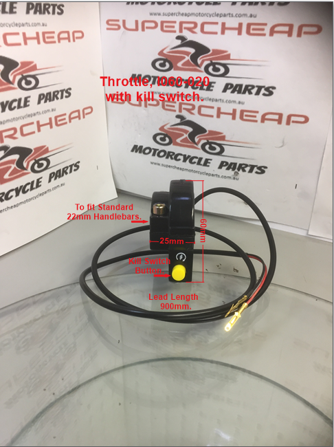 Throttle block,twist grip,kill switch,pit bikes,dirt bike,trail bike,atv,4 wheeler