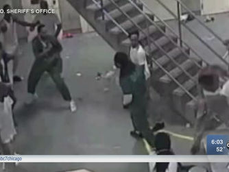 Chicago Cook County Inmates Brawl In The Maximum Security Housing Tier Division 9