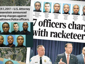 Baltimore Biggest Corruption Trail Is Underway; Cops Were caught Planting Guns On Citizens They Shot