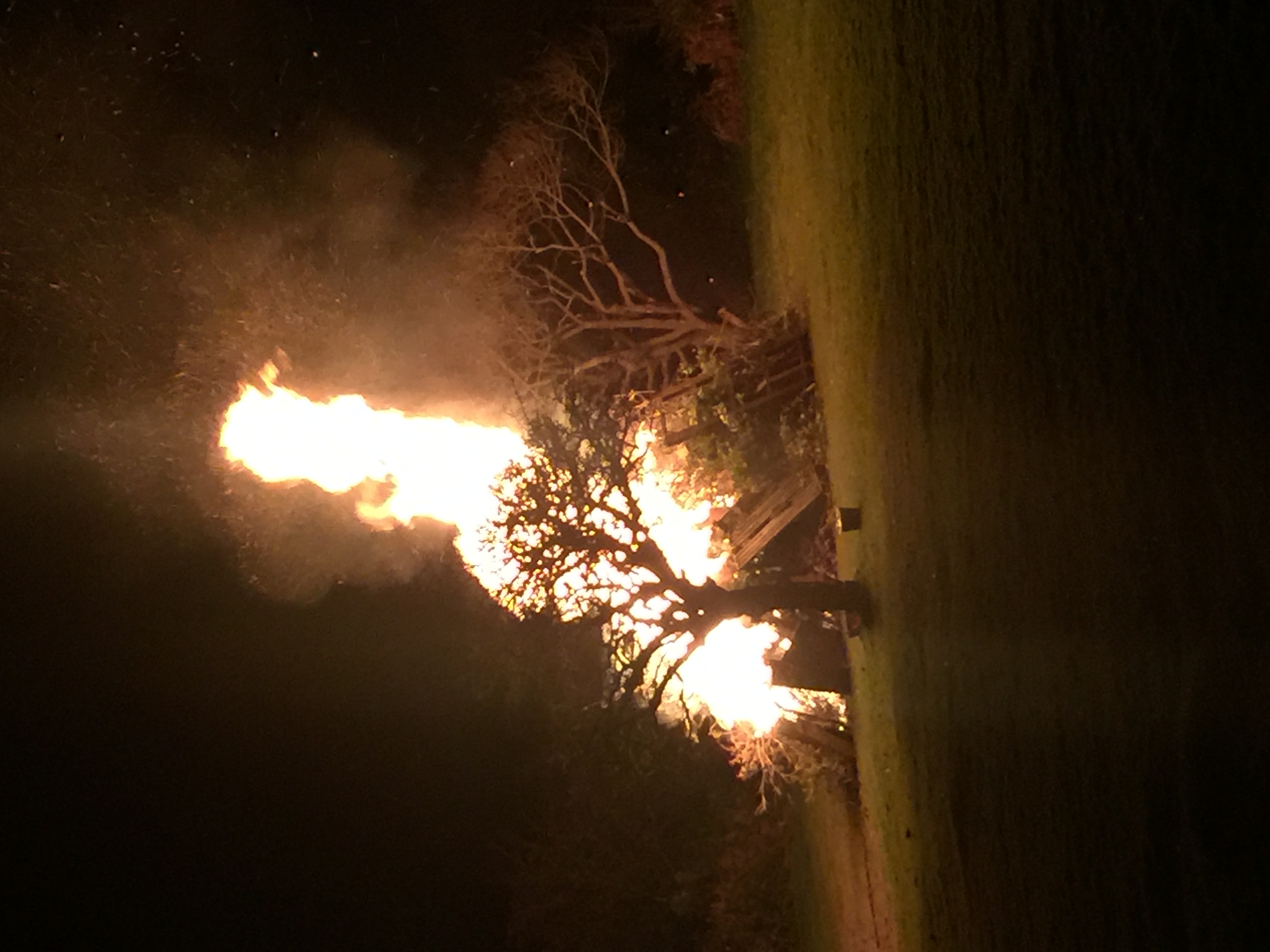 Fireworks at Clearbrook Village Hall