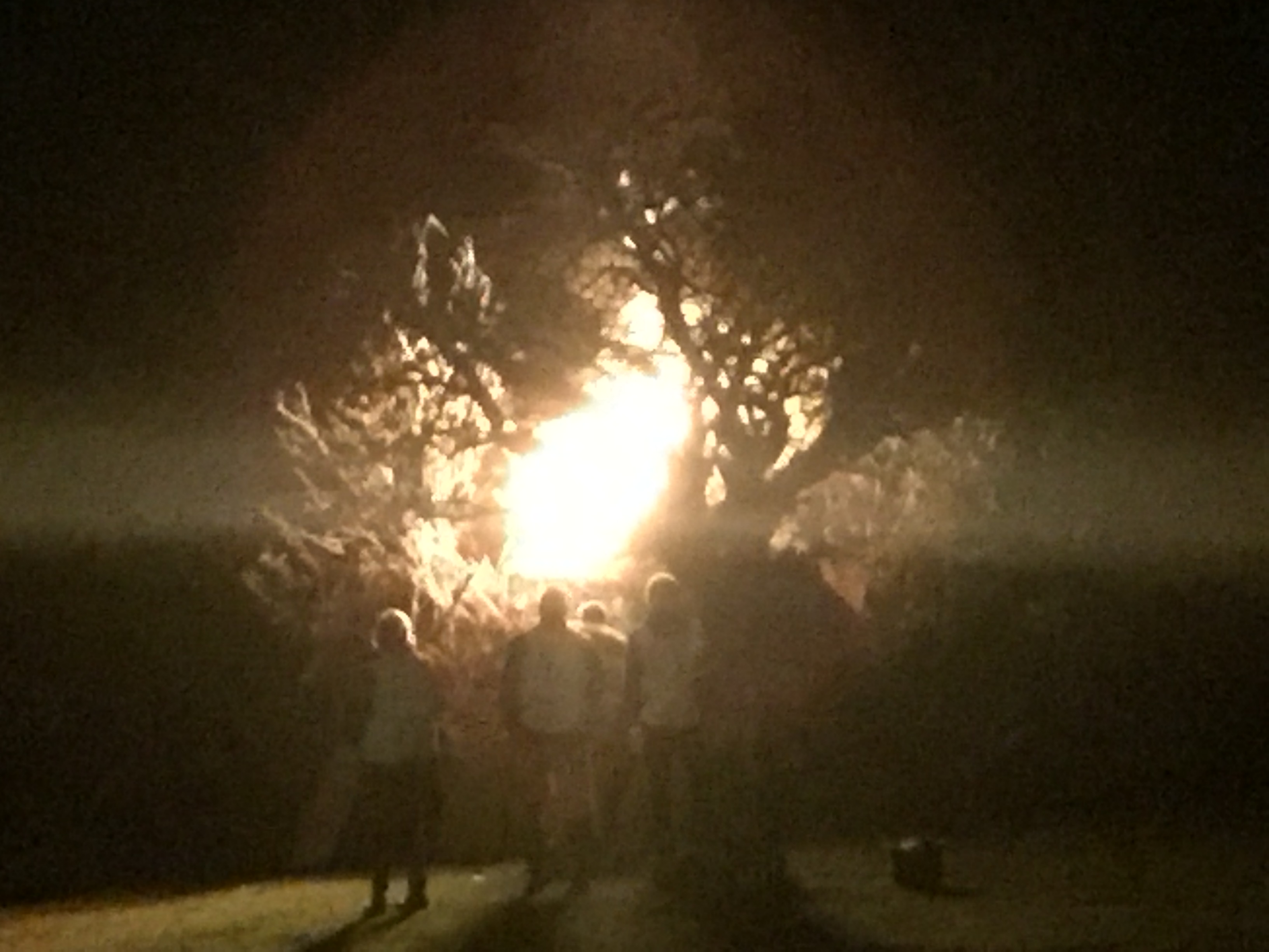 Fireworks at Clearbrook Village Hall