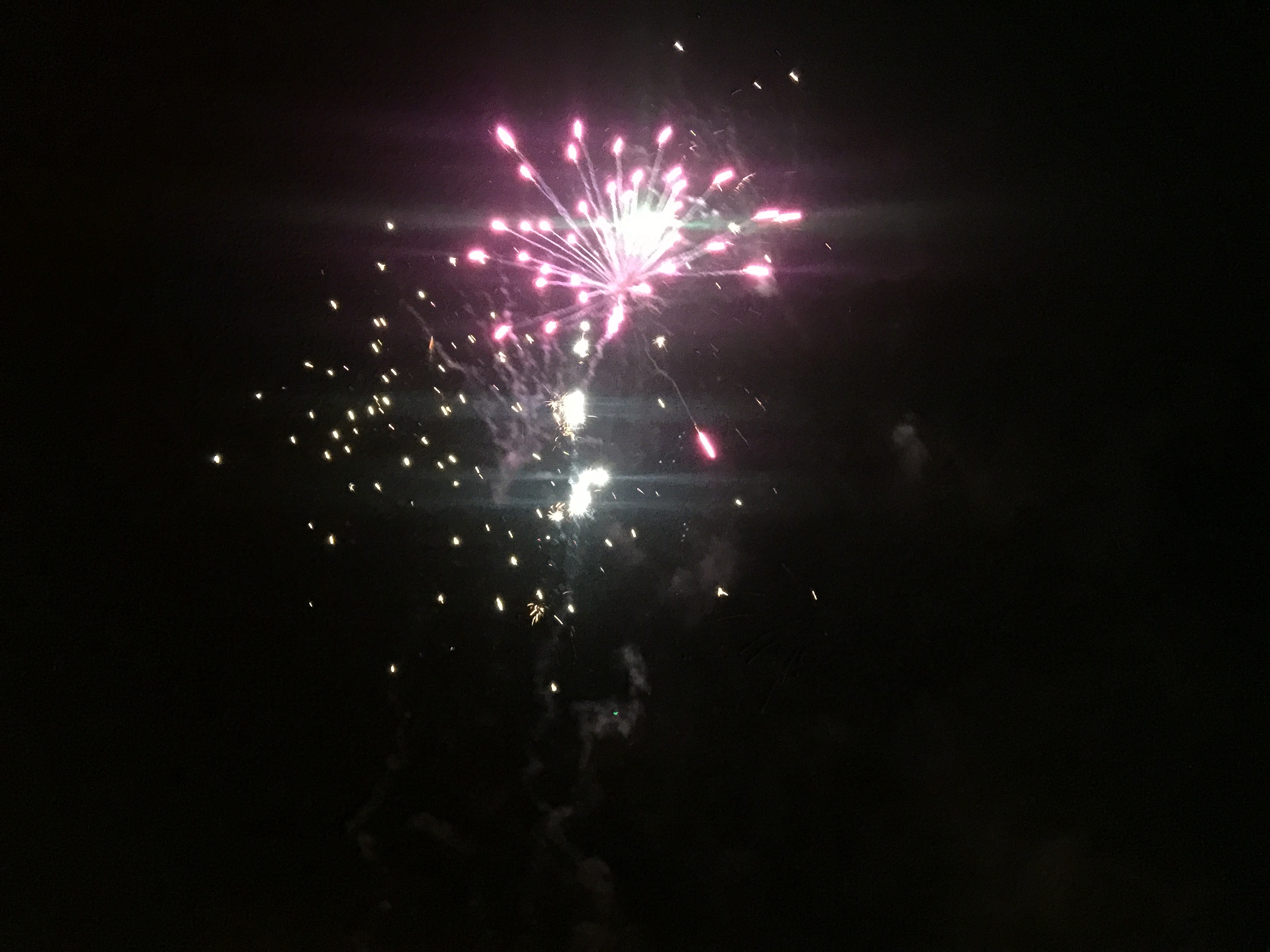 Fireworks at Clearbrook Village Hall