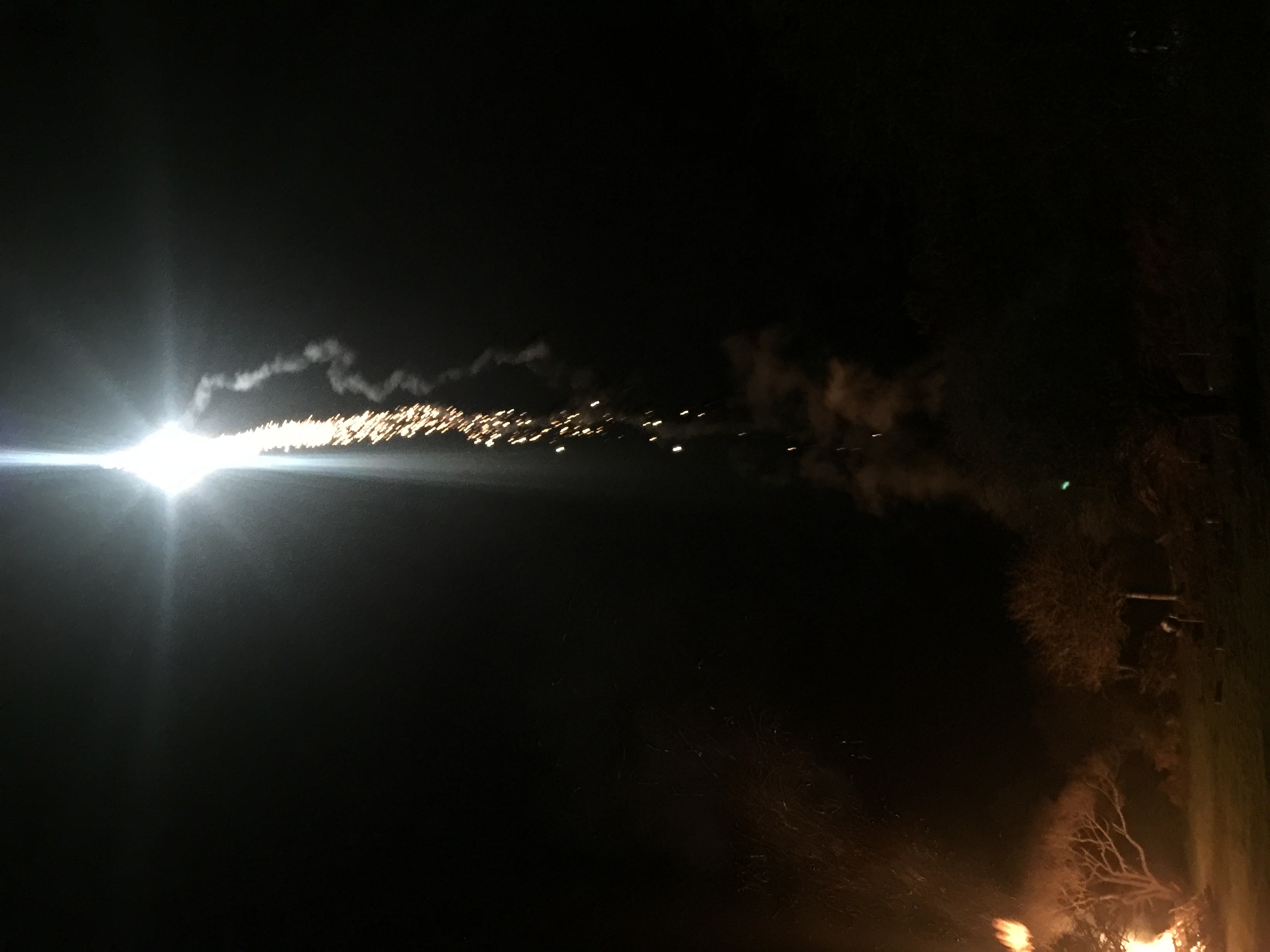 Fireworks at Clearbrook Village Hall