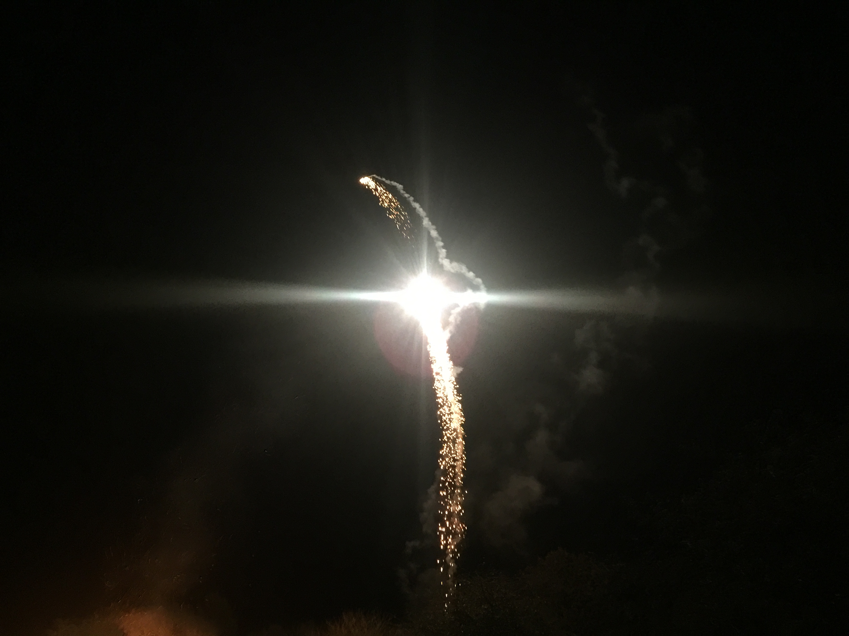 Fireworks at Clearbrook Village Hall