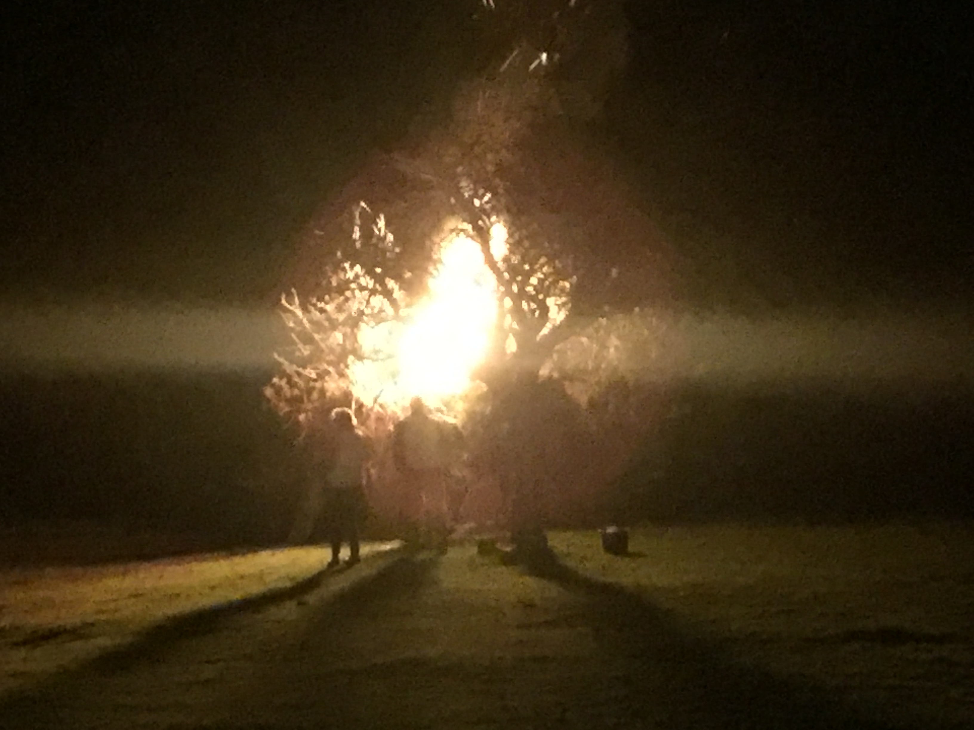 Fireworks at Clearbrook Village Hall