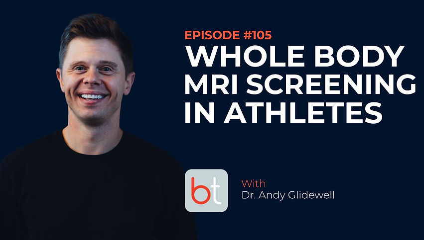 Exploring Whole Body MRI Screening in Athletes with Dr. Mark Amsbaugh, Dr. Larry Balle on the BackTable MSK Podcast