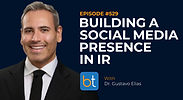 Building a Social Media Presence in IR  with Dr. Gustavo Elias on the BackTable VI Podcast