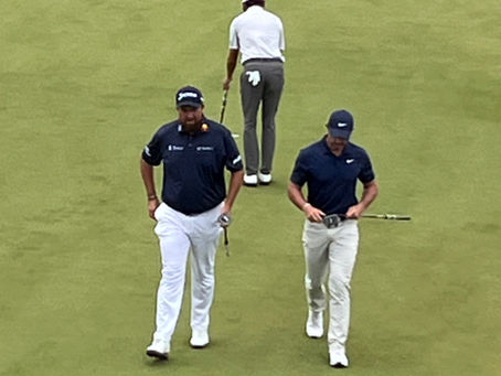 Professionals Playing Golf