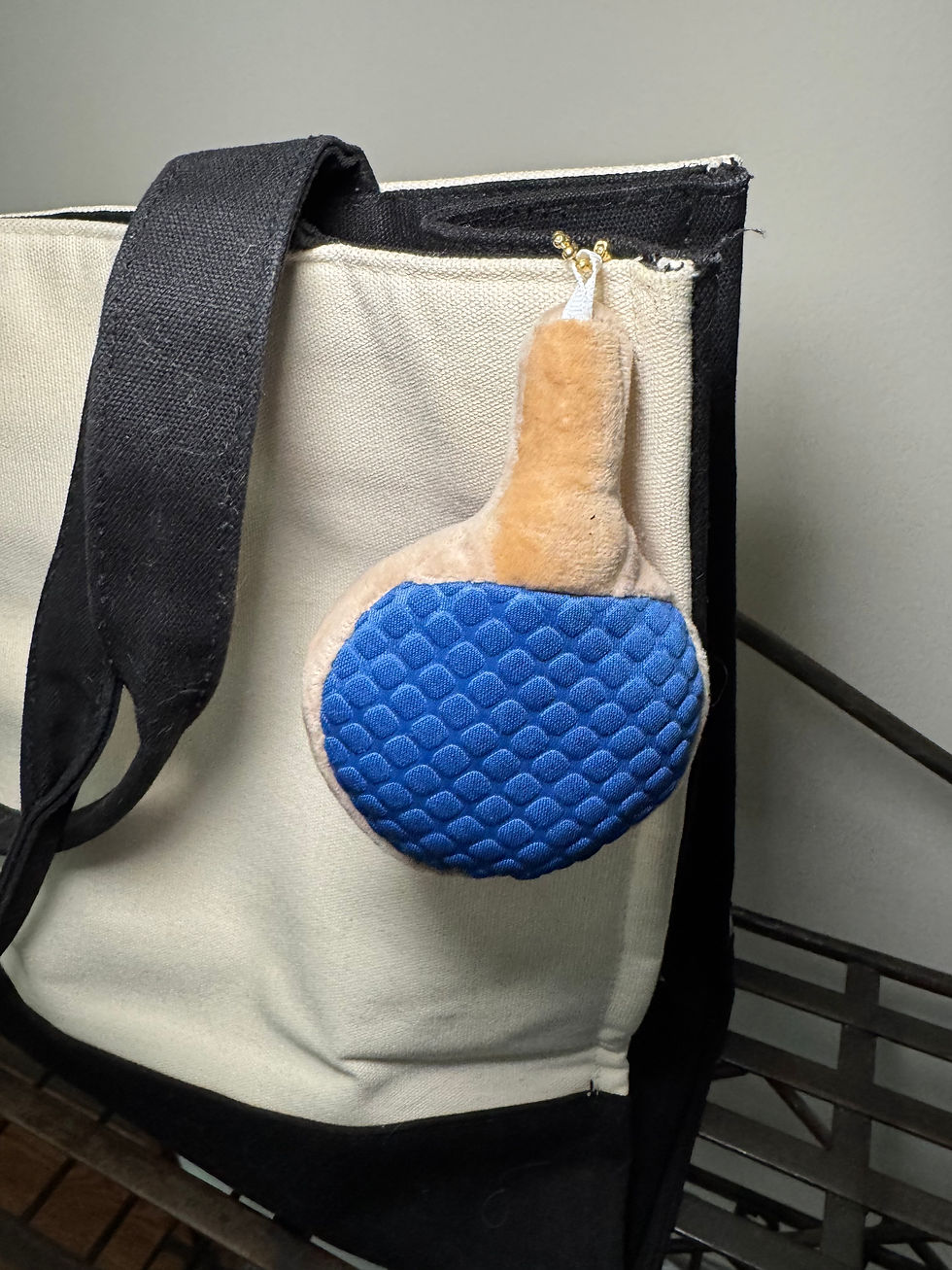 Thumbnail: Sports Stuffed Toy Bag Charm/Keychain