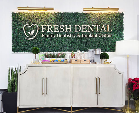 Fresh Dental Orthodontics & Implant Center in Garland, TX 75041 - Dentist near Garland Texas, Orthodontics near Garland Texas, Implant Center near Garland Texas, Orthodontics, Braces, Dental Implant, Cosmetic Dentistry, Family Dentistry, Emergency Dental Care, Teeth Whitening, Dental Checkups, Dental Cleaning, Fluoride Treatments, Dental Sealants, Oral Cancer Screening, Gum Disease Prevention, Invisalign, Clear Aligner, Porcelain Veneers, Smile makeover, Tooth fillings, Cosmetic Bonding, Dental Crown, Dental Bridges, Wisdom Tooth Extractions, Root Canal Therapy