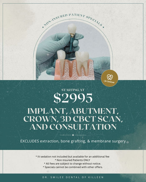 Dr. SmiLee Dental of Killeen, TX 76541, Dentist Office, Dentist near me, Dental Clinic, Dental clinic near me, Killeen Dentist, Harker Heights Dentist, Copperas Cove Dentist, Temple Dentist, Dental Implant, Family Dentist, Cosmetic Dentist, Emergency Dentist, Kid Friendly Dentist, IV Sedation, Invisalign, Braces, Facial esthetics, Botox, Dermal Fillers, PDO Threads, Facelift, Wrinkle Reduction, Trigger Point Therapy, Laser Hair Removal, IPL, Crown, Wisdom Tooth Extractions, Dentures, Dental Checkup Dental Cleaning, Oral Cancer Screening, Bridge, Esthetic Filling, Tooth Bonding, Teeth Whitening, Veneers, Root Canal Therapy