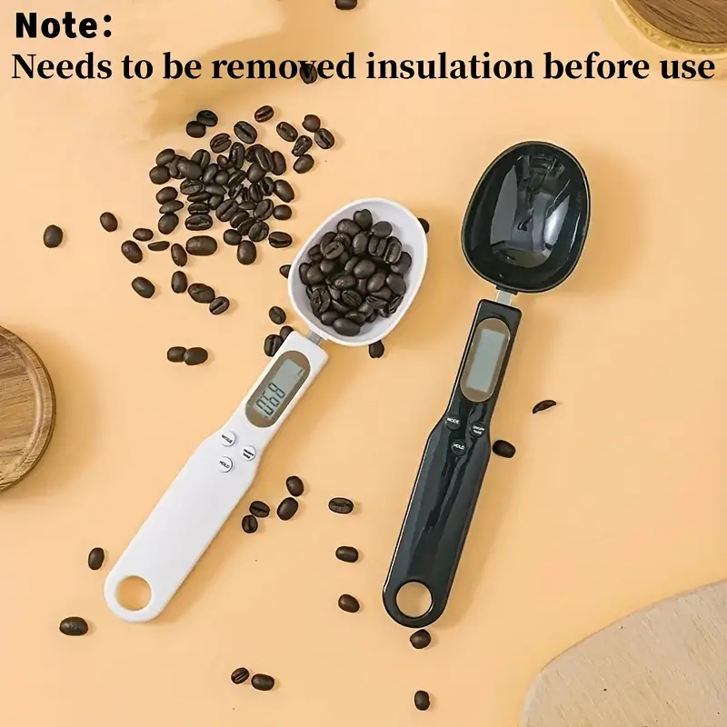 Miniatura: Mini Spoon Scale Digital Kitchen Scale Electronic LCD Food Scale 0.1-500g Cookin
