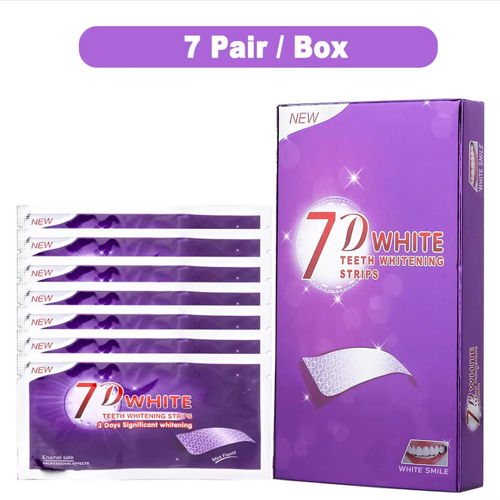 Miniatura: Purple Teeth Whitening Strip No Sensitive Teeth Bleaching Strip Colour Corrector