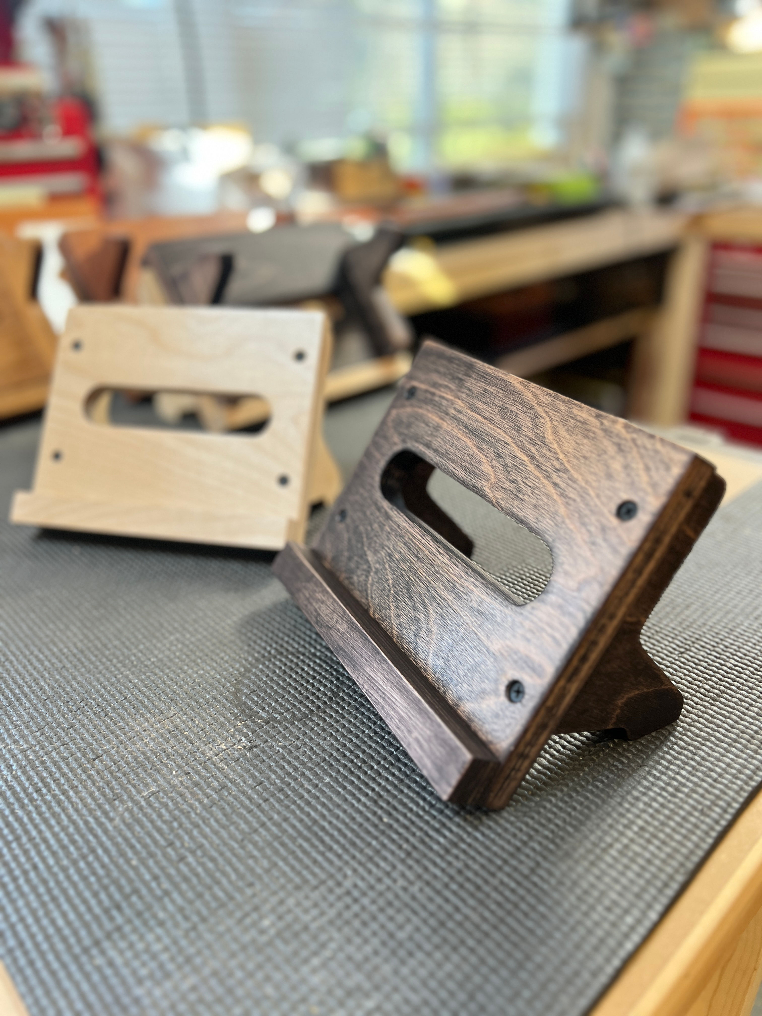 Desk Top Pedal - Small - Made from reclaimed ply.