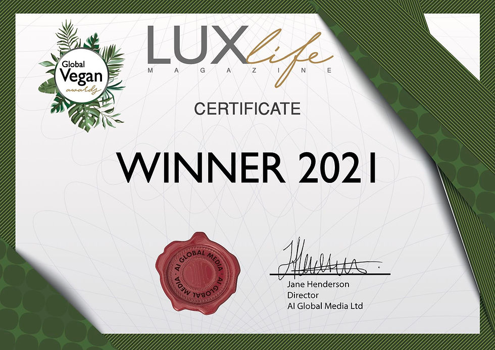 Novel Notes awarded 'Best Sustainable & Vegan Stationery Provider - UK'