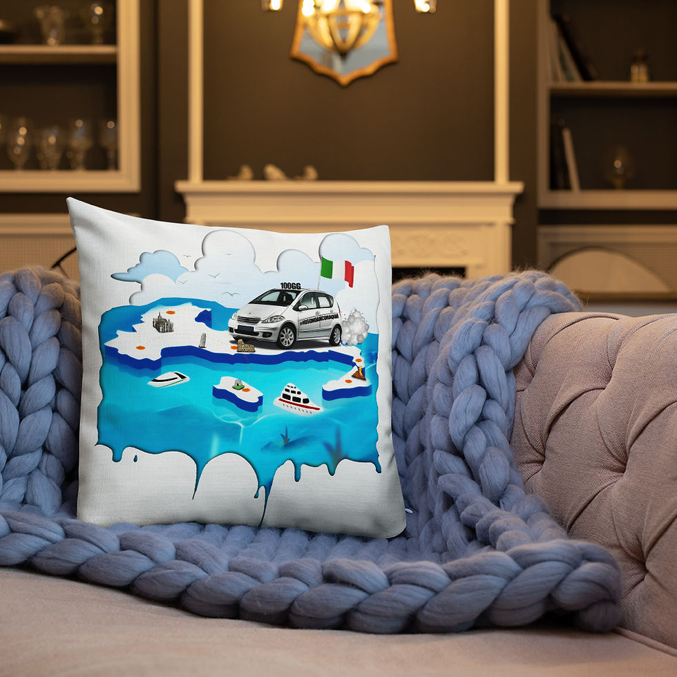 Miniatura: Cuscino Allover Maratona 100GG