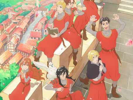 The Seven Knights of the Marronnier Kingdom: offizielles NHK-Hauptvisual mit den sieben Brüdern