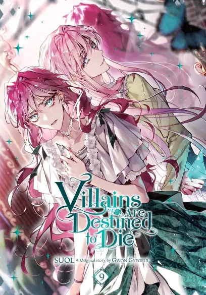 Copertina ufficiale Ize Press di Villains Are Destined to Die volume 9