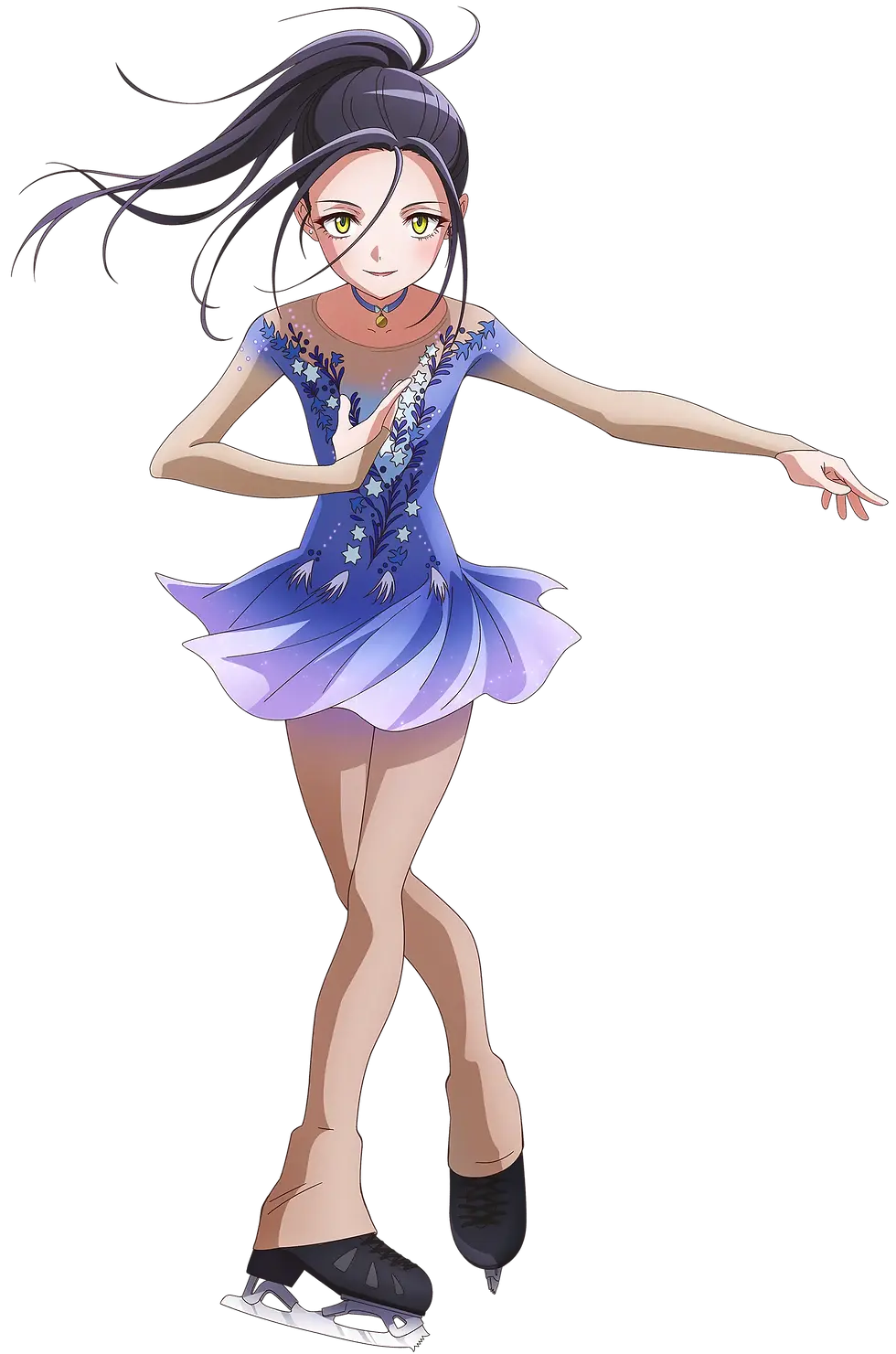 Offizielles Character Visual von Hikaru Kamisaki im Medalist-Film