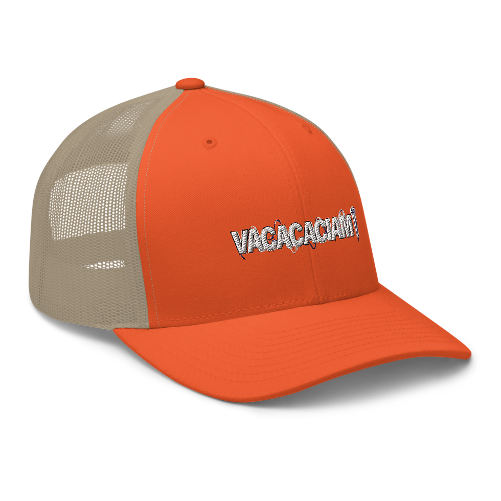 Miniaturbild: Cappello Con Retina Scritta Bianca