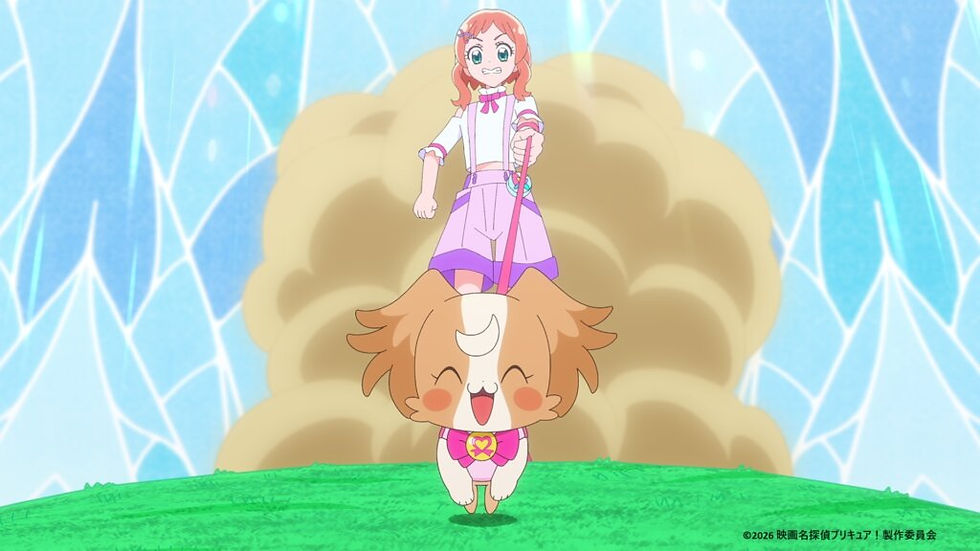 Cure Nyammy und Cure Lillian auf einem neuen offiziellen Szenenbild