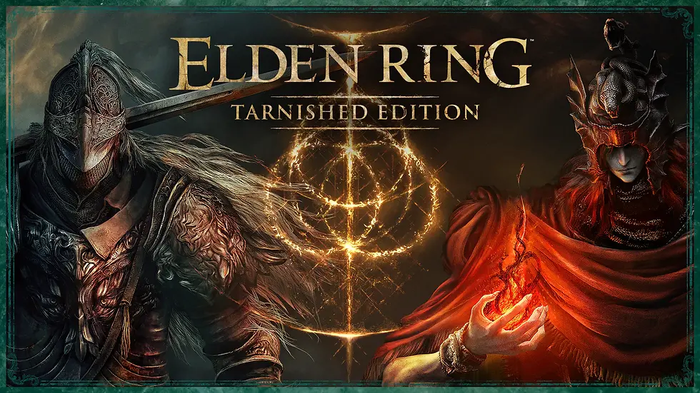 Offizielle Bandai-Namco-Grafik der Tarnished Edition für Nintendo Switch 2