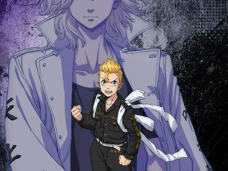 Offizielles Key Visual zu Tokyo Revengers War of the Three Titans mit Takemichi und Mikey