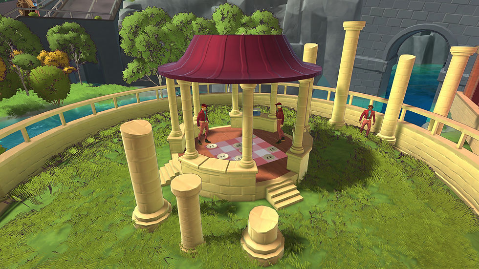 Un’area segreta dell’Accademia nel gameplay di Escape Academy 2 Back 2 School