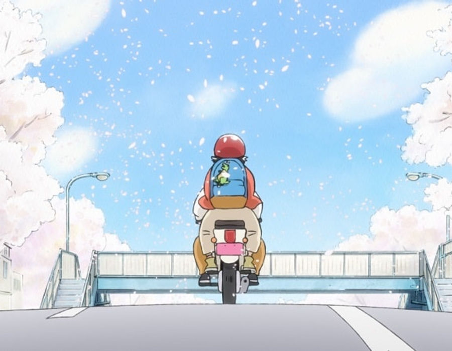 Hirayasumi: Hirotos Alltag in einer offiziellen Illustration