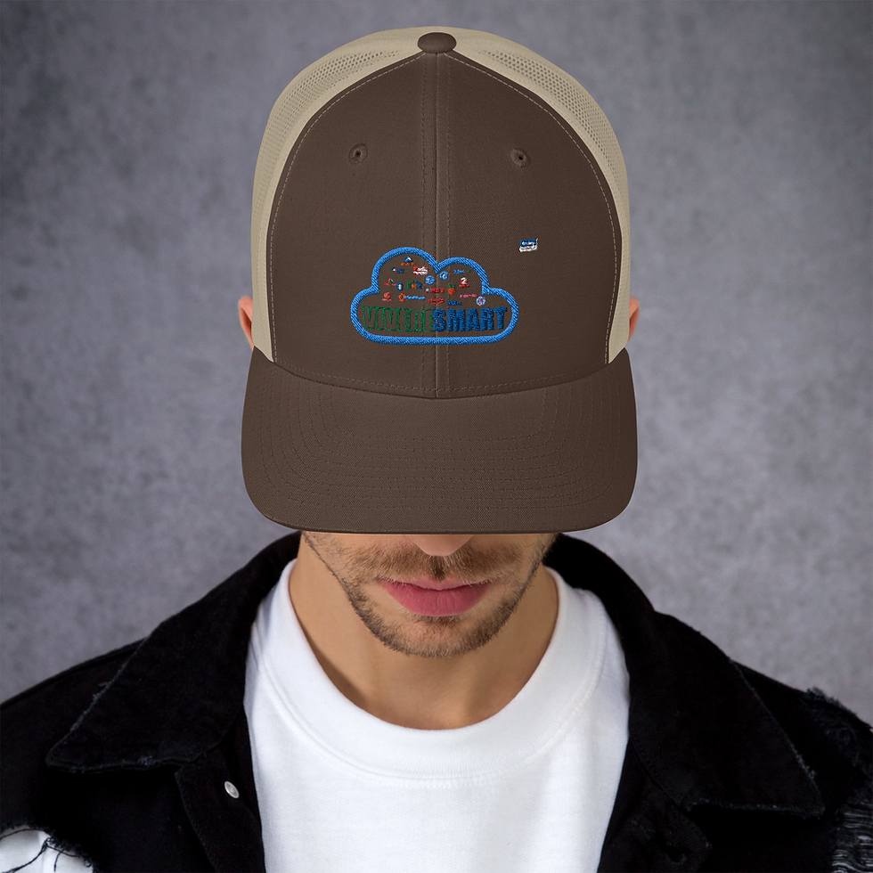 Miniatura: Trucker Cap Vivere Smart Con Logo Cucito