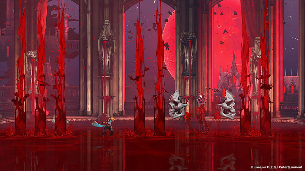 Scontro con uno dei boss di Castlevania Belmont’s Curse e sistema delle carte Arcana