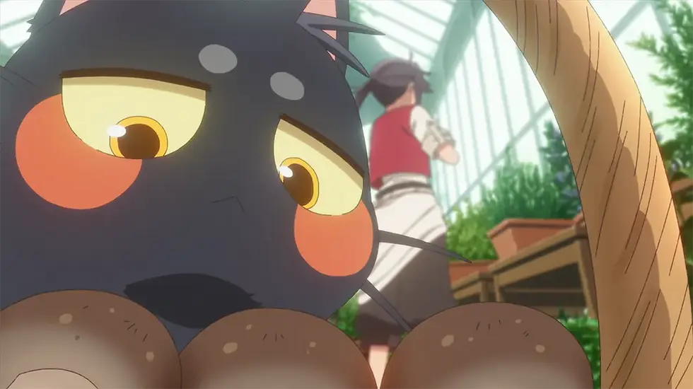 Shedar in un fotogramma ufficiale della serie anime Welsh & Shedar