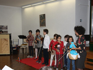 Audição Violino da professora Rita Mendes