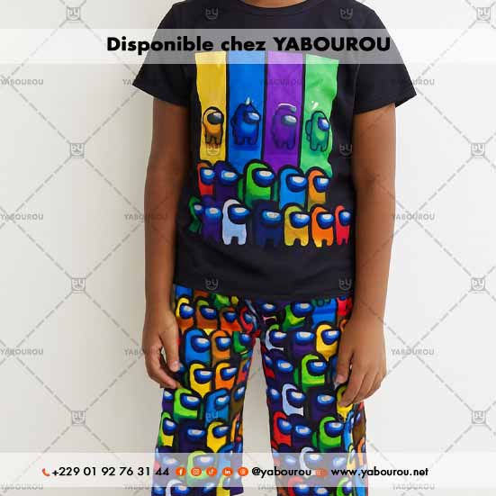 ENSEMBLE PYJAMA DEUX PIÈCES AMONG US