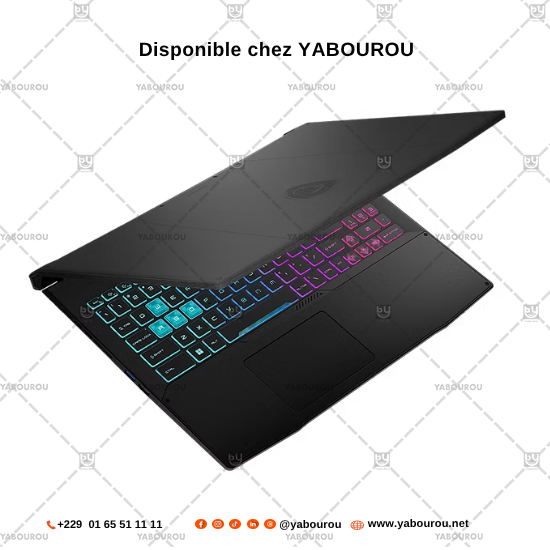 Miniature : ORDINATEUR PORTABLE GAMING BY MSI MODÈLE : KATANA 15 SERIES B13VEK