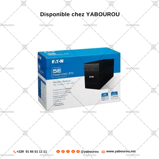 ONDULEUR EATON 5E 1100 VA