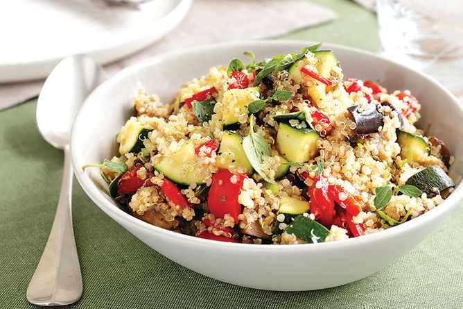 Quinoa with vegetables
