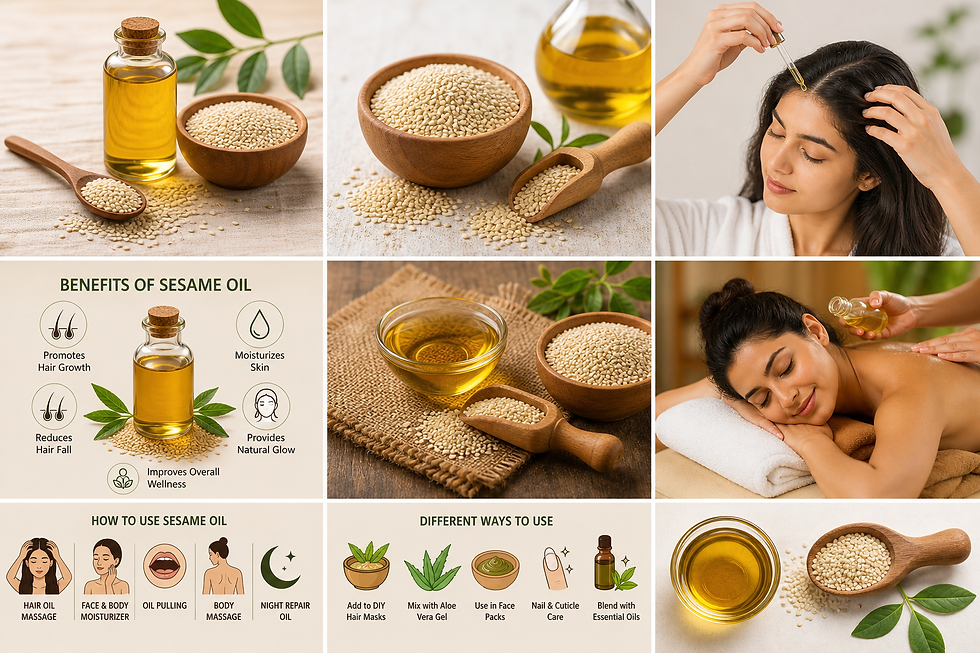 Unlocking the Power of Sesame Oil: Essential Benefits and Uses for Your Daily Routine