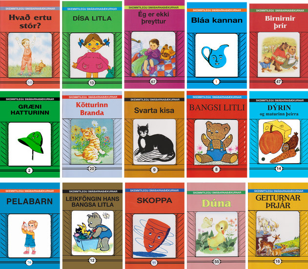 Skemmtilegu smábarnabækurnar