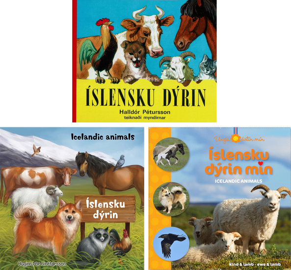Bækur um íslensku dýrin