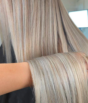 Balayage and blonding hair colouring service at Mary G Hair Salon in Tettenhall, Wolverhampton, showcasing seamless, natural-looking highlights for a fresh and vibrant finish.