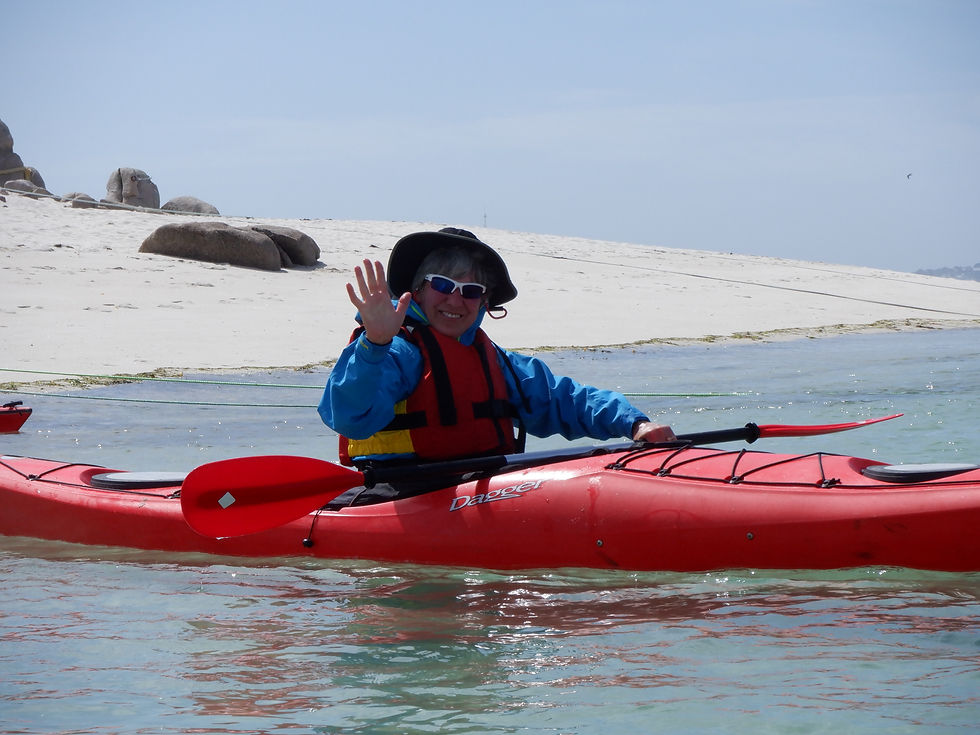 Another happy kayaker!